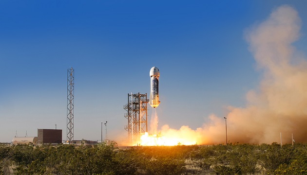 全球首例 貝佐斯二手火箭成功落地 | 文章內置圖片