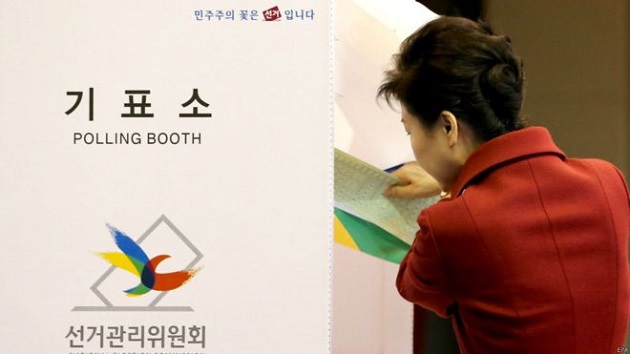 南韩国会13日改选，结果将冲击明年总统大选 | 文章内置图片