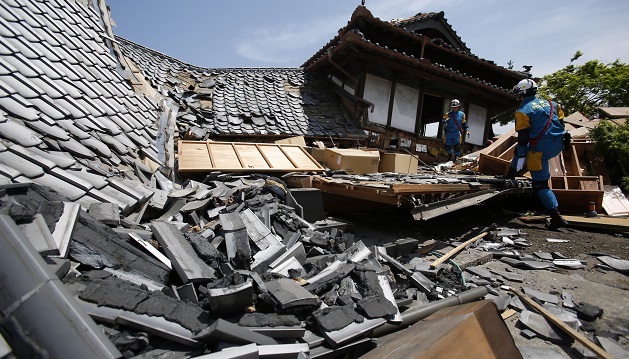 熊本地震規模6.5，閣揆張善政下令調查在日旅遊人數 | 文章內置圖片