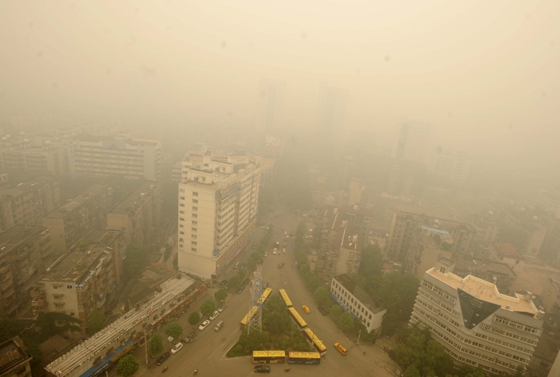 武漢重度霾害 跨年煙火免談 | 文章內置圖片