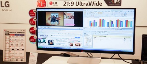 LG34吋顯示器登台 全球最大 | 文章內置圖片