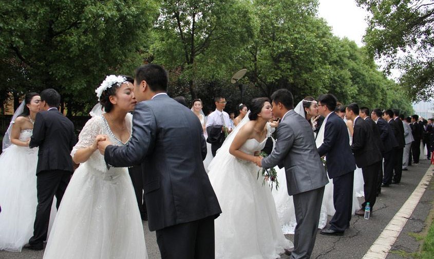 南昌集體婚禮 綠色環保新風潮 | 文章內置圖片
