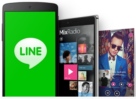 LINE將收購 MixRadio 串流音樂服務 | 文章內置圖片