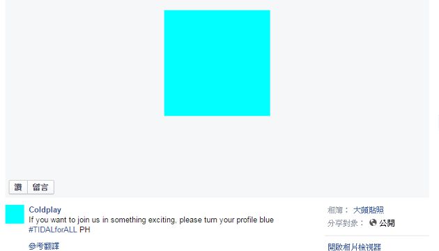 欧美歌星脸书一片蓝 Tidal造势 | 文章内置图片