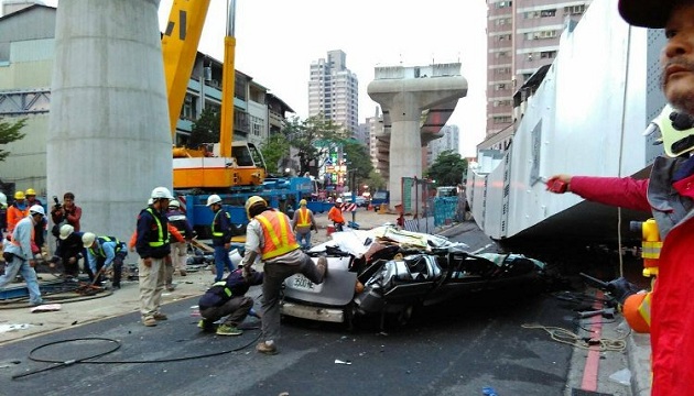 台中捷運工安意外 造成4死4傷 | 文章內置圖片
