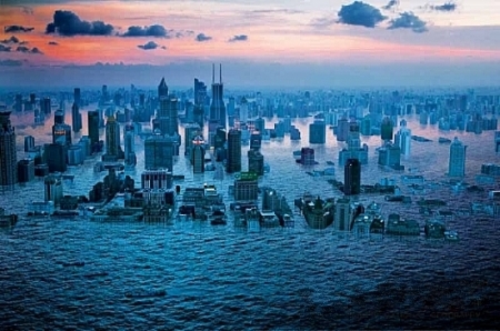 海平面上升 整个亚洲将泡在水里 | 文章内置图片