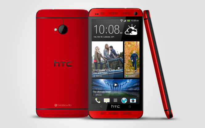 新HTC One魅麗紅 遠傳全球首賣