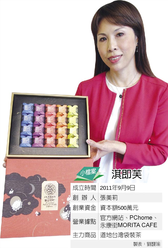 製造業董娘 打造台灣茶新品淇即芙(KiGiVE)